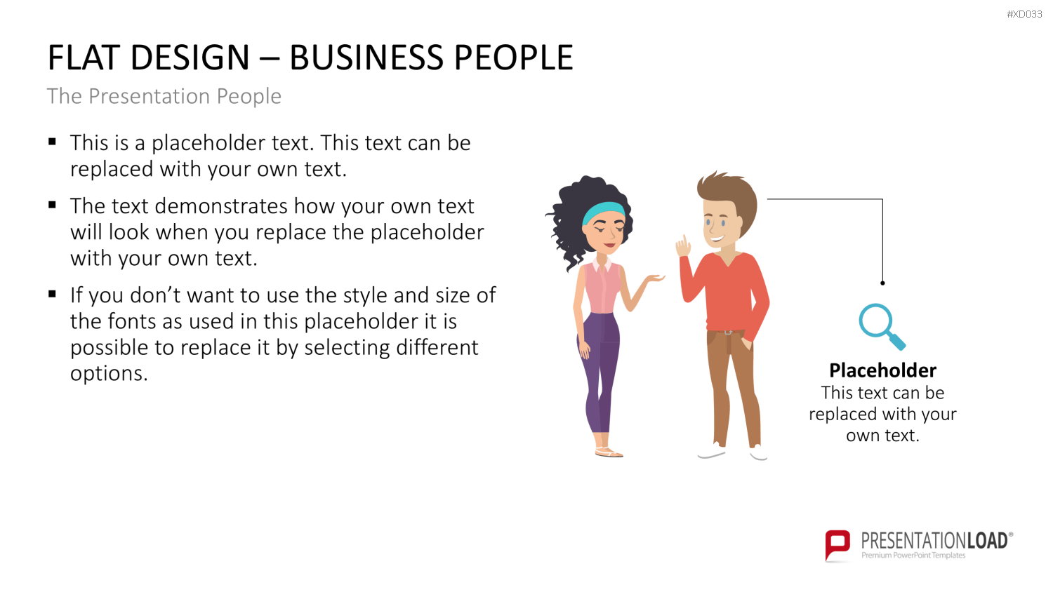 Flat Design – Presentation People Bundle PowerPoint-Vorlage