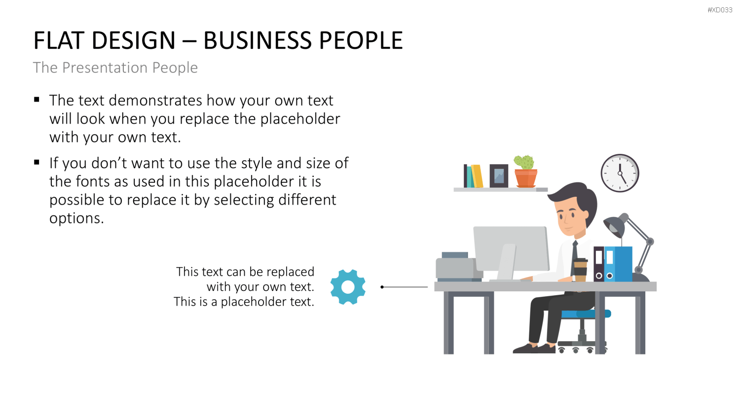 Flat Design – Presentation People Bundle PowerPoint-Vorlage