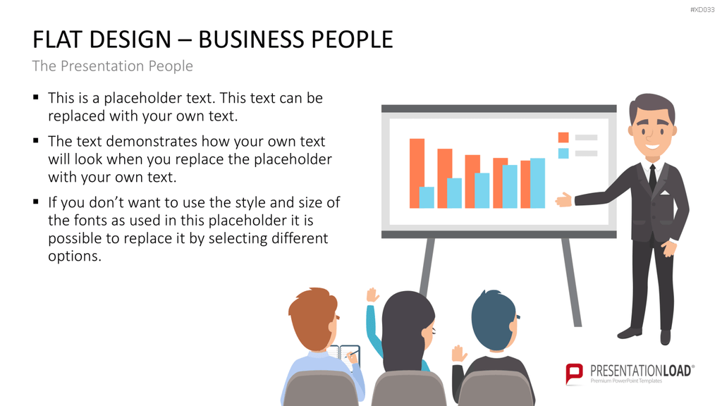Flat Design – Presentation People Bundle PowerPoint-Vorlage