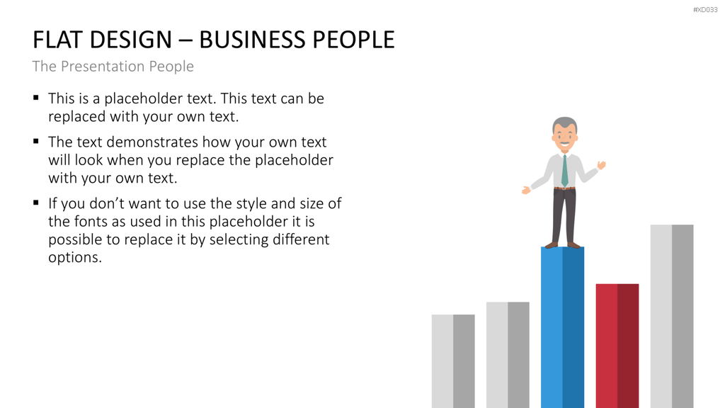 Flat Design – Presentation People Bundle PowerPoint-Vorlage