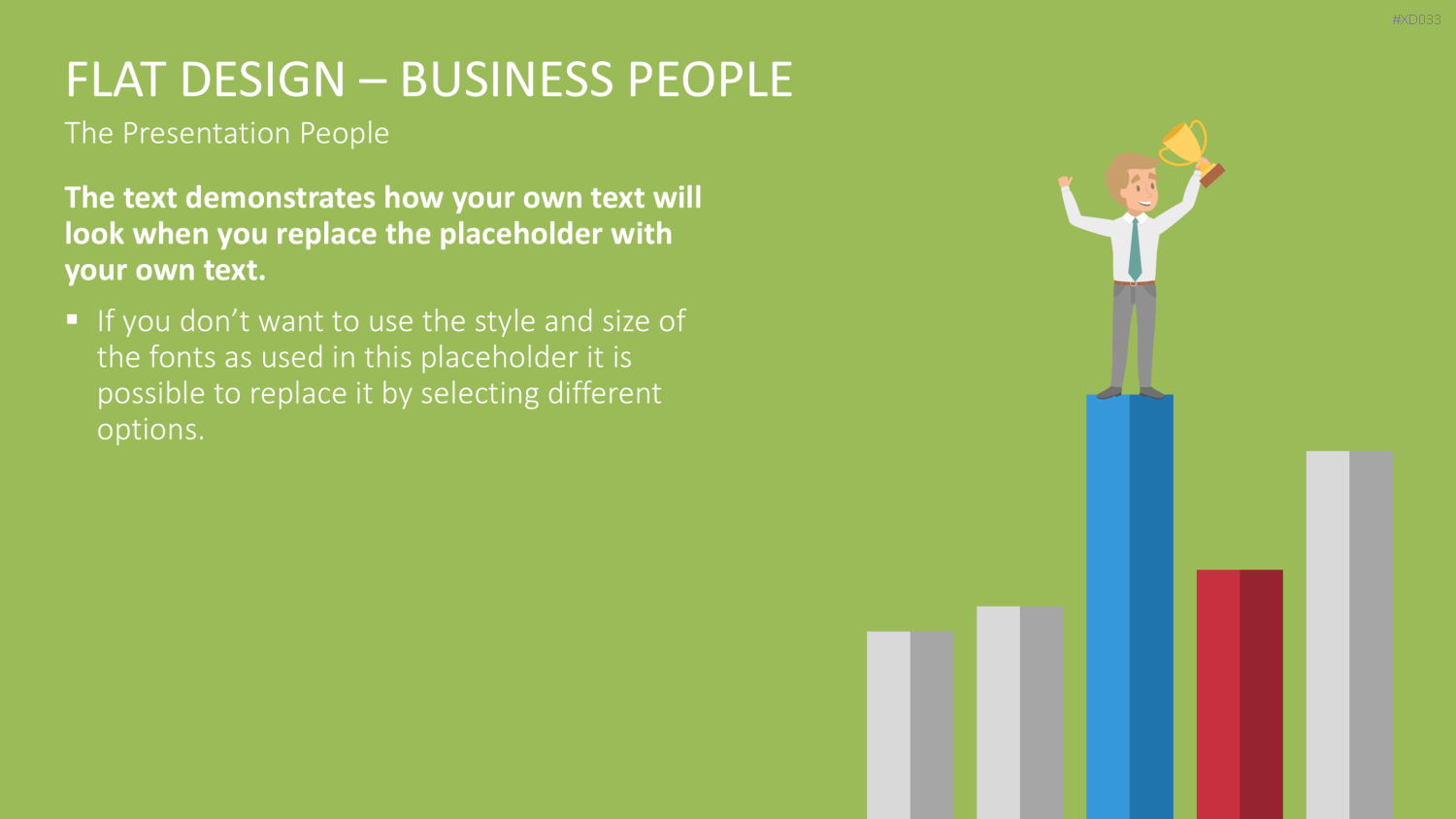 Flat Design – Presentation People Bundle PowerPoint-Vorlage