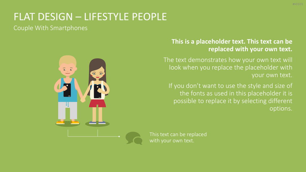 Flat Design – Presentation People Bundle PowerPoint-Vorlage