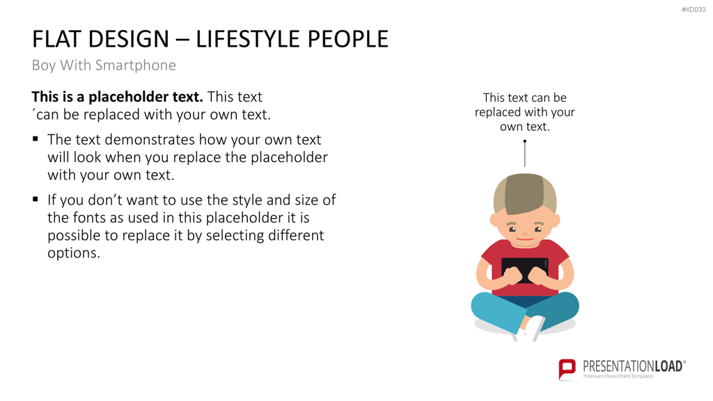 Flat Design – Presentation People Bundle PowerPoint-Vorlage