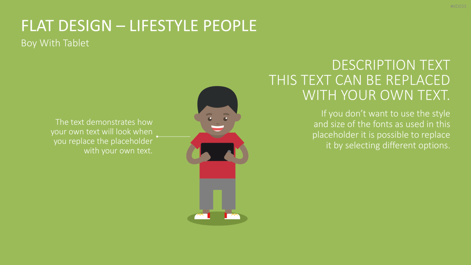 Flat Design – Presentation People Bundle PowerPoint-Vorlage