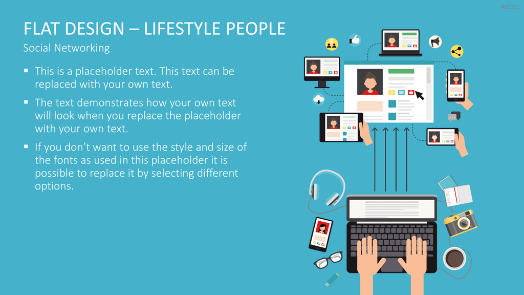Flat Design – Presentation People Bundle PowerPoint-Vorlage