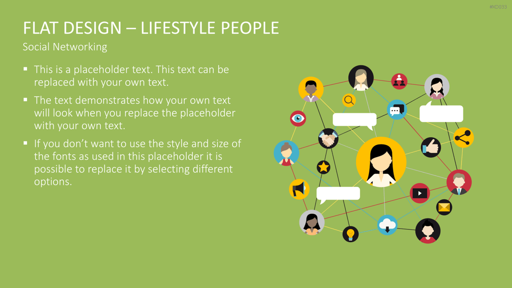 Flat Design – Presentation People Bundle PowerPoint-Vorlage