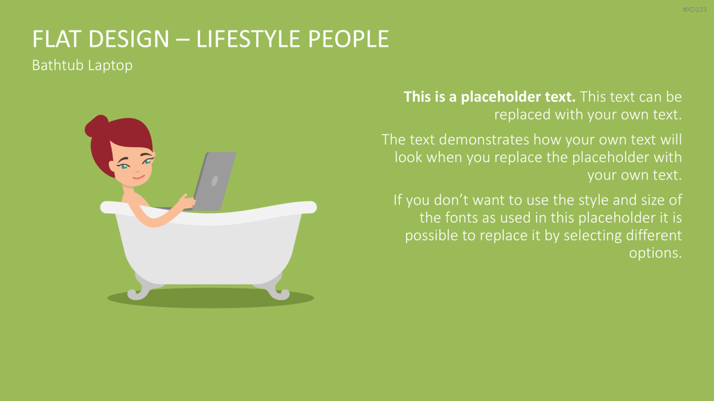 Flat Design – Presentation People Bundle PowerPoint-Vorlage
