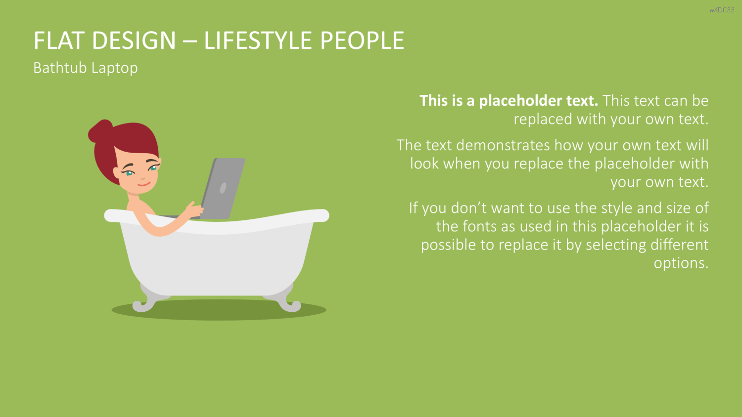 Flat Design – Presentation People Bundle PowerPoint-Vorlage