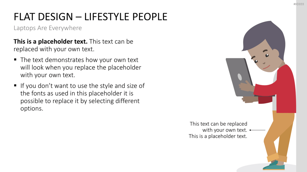 Flat Design – Presentation People Bundle PowerPoint-Vorlage