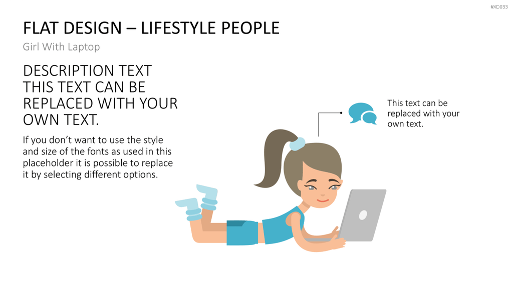 Flat Design – Presentation People Bundle PowerPoint-Vorlage
