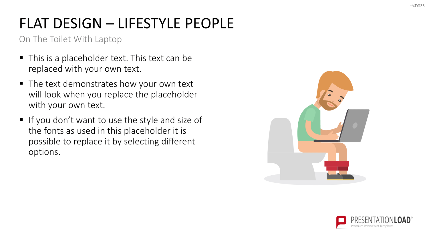 Flat Design – Presentation People Bundle PowerPoint-Vorlage