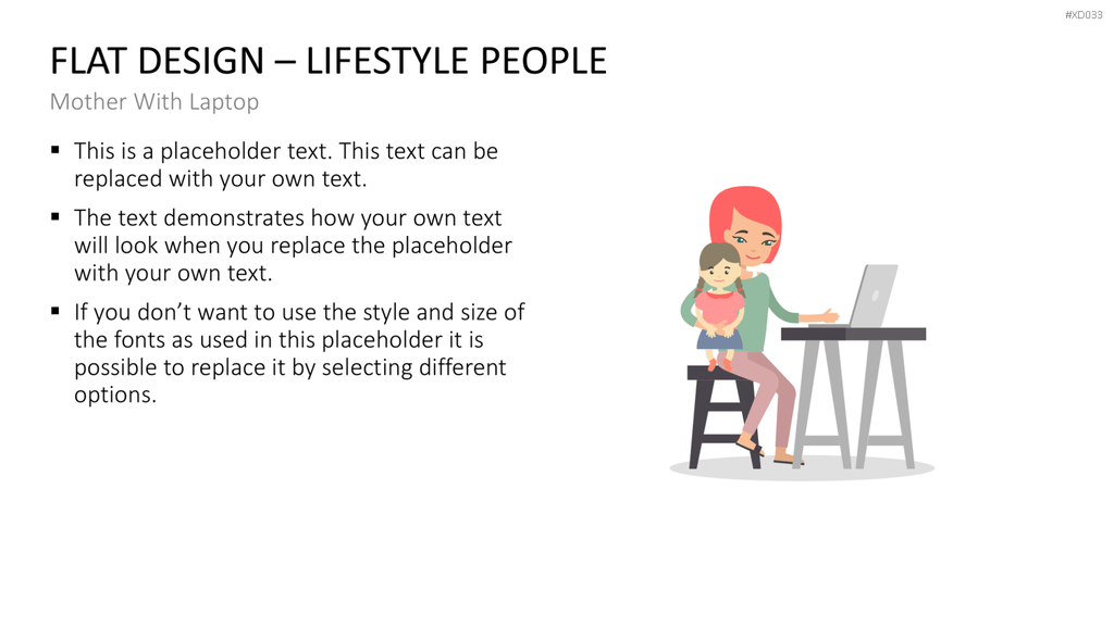 Flat Design – Presentation People Bundle PowerPoint-Vorlage