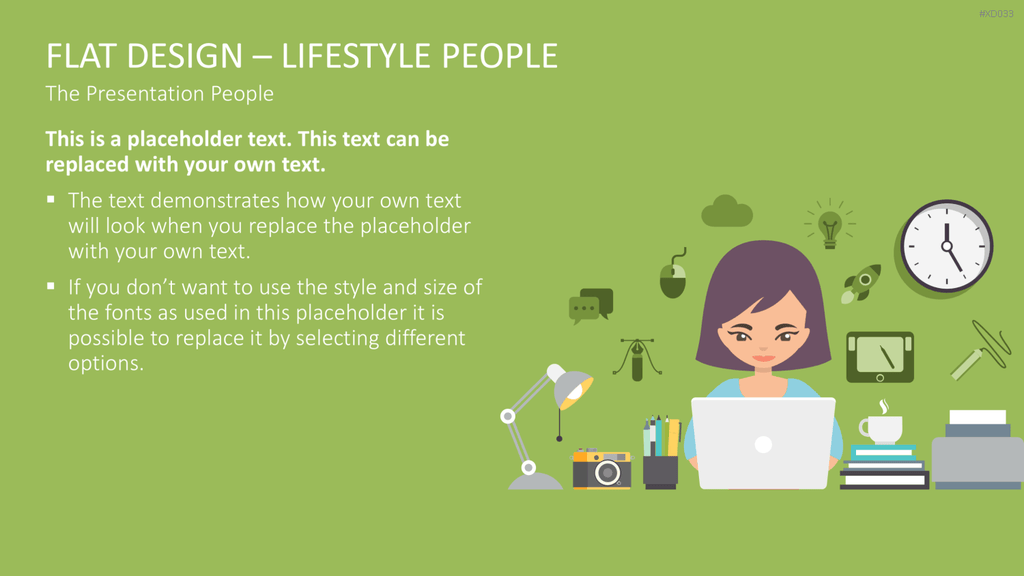 Flat Design – Presentation People Bundle PowerPoint-Vorlage