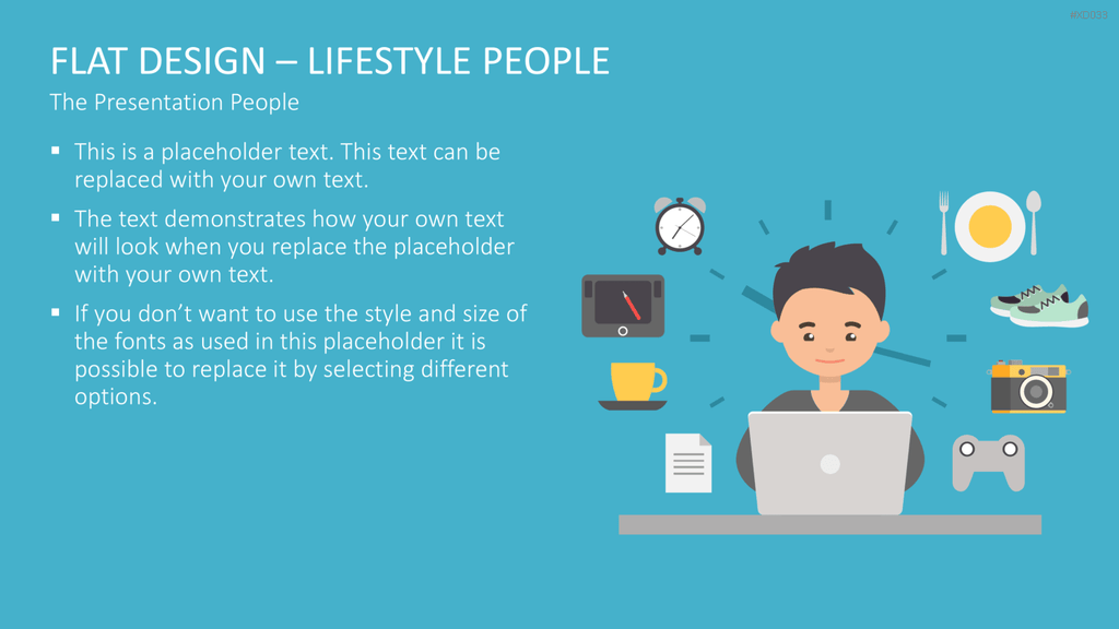 Flat Design – Presentation People Bundle PowerPoint-Vorlage