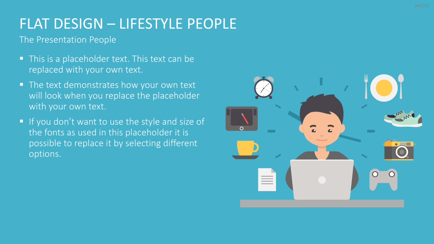 Flat Design – Presentation People Bundle PowerPoint-Vorlage