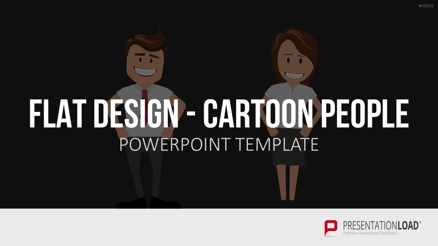 Flat Design – Presentation People Bundle PowerPoint-Vorlage