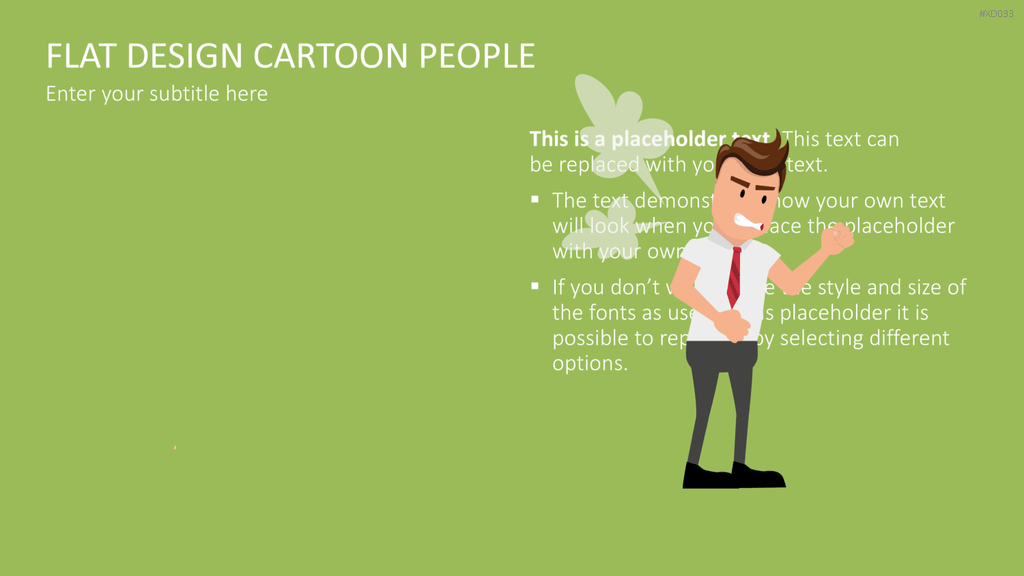 Flat Design – Presentation People Bundle PowerPoint-Vorlage