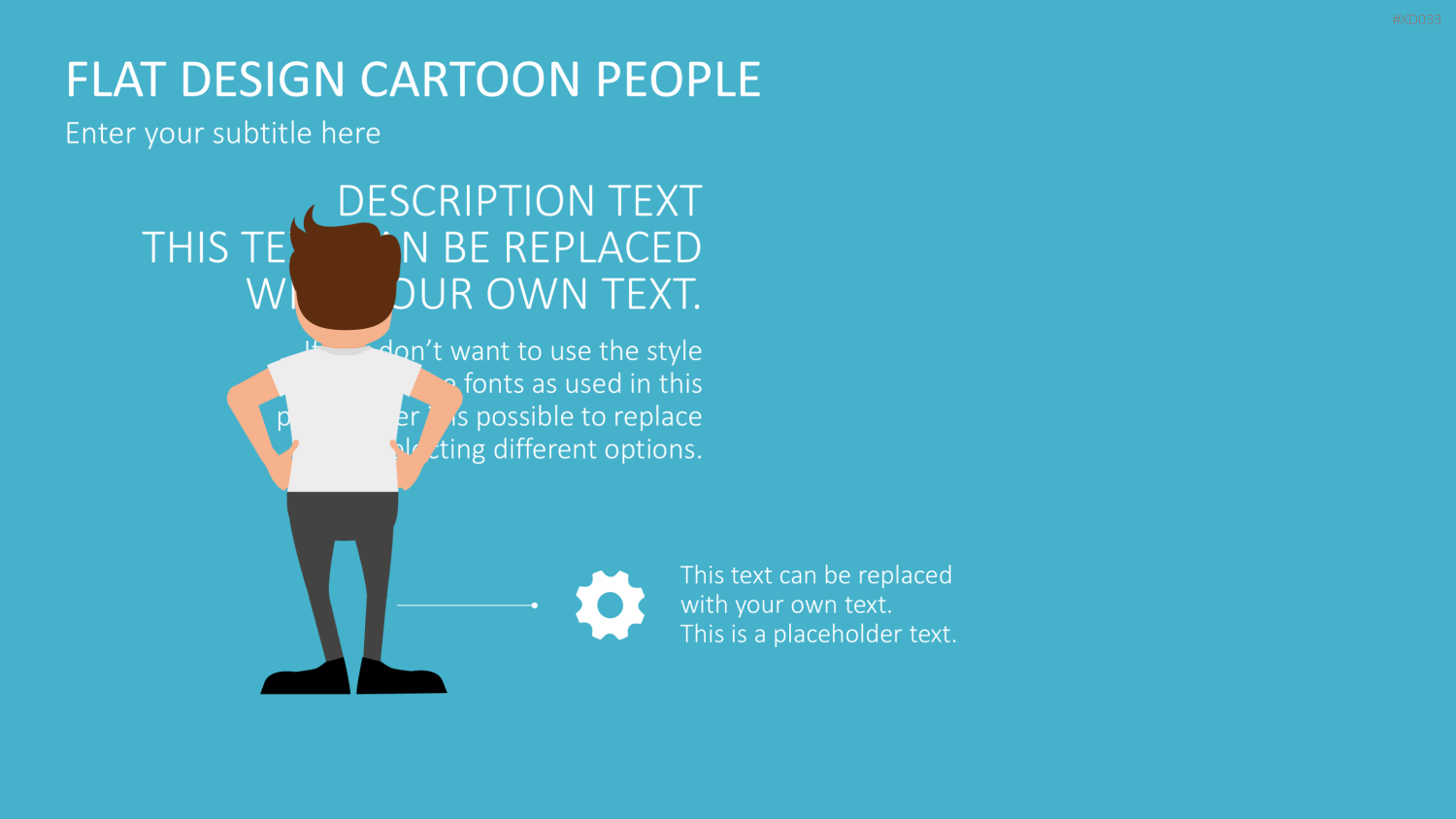 Flat Design – Presentation People Bundle PowerPoint-Vorlage