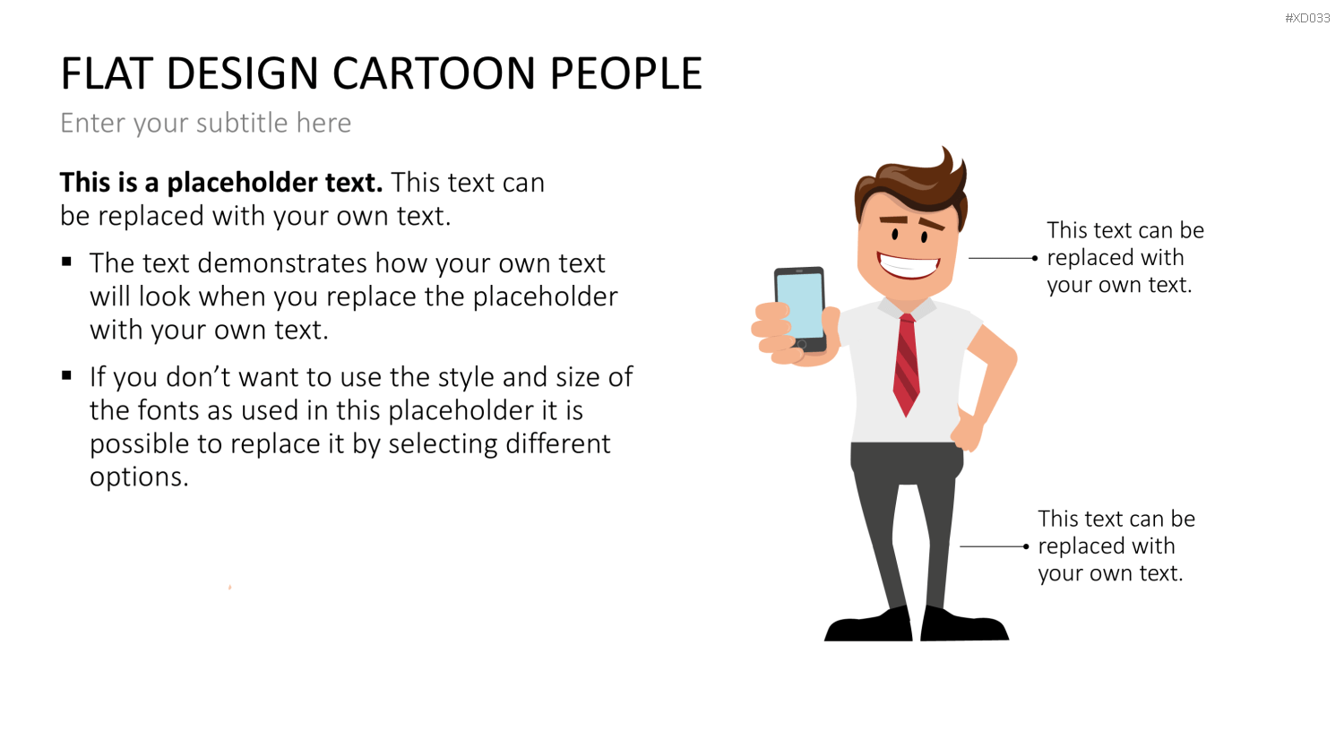 Flat Design – Presentation People Bundle PowerPoint-Vorlage