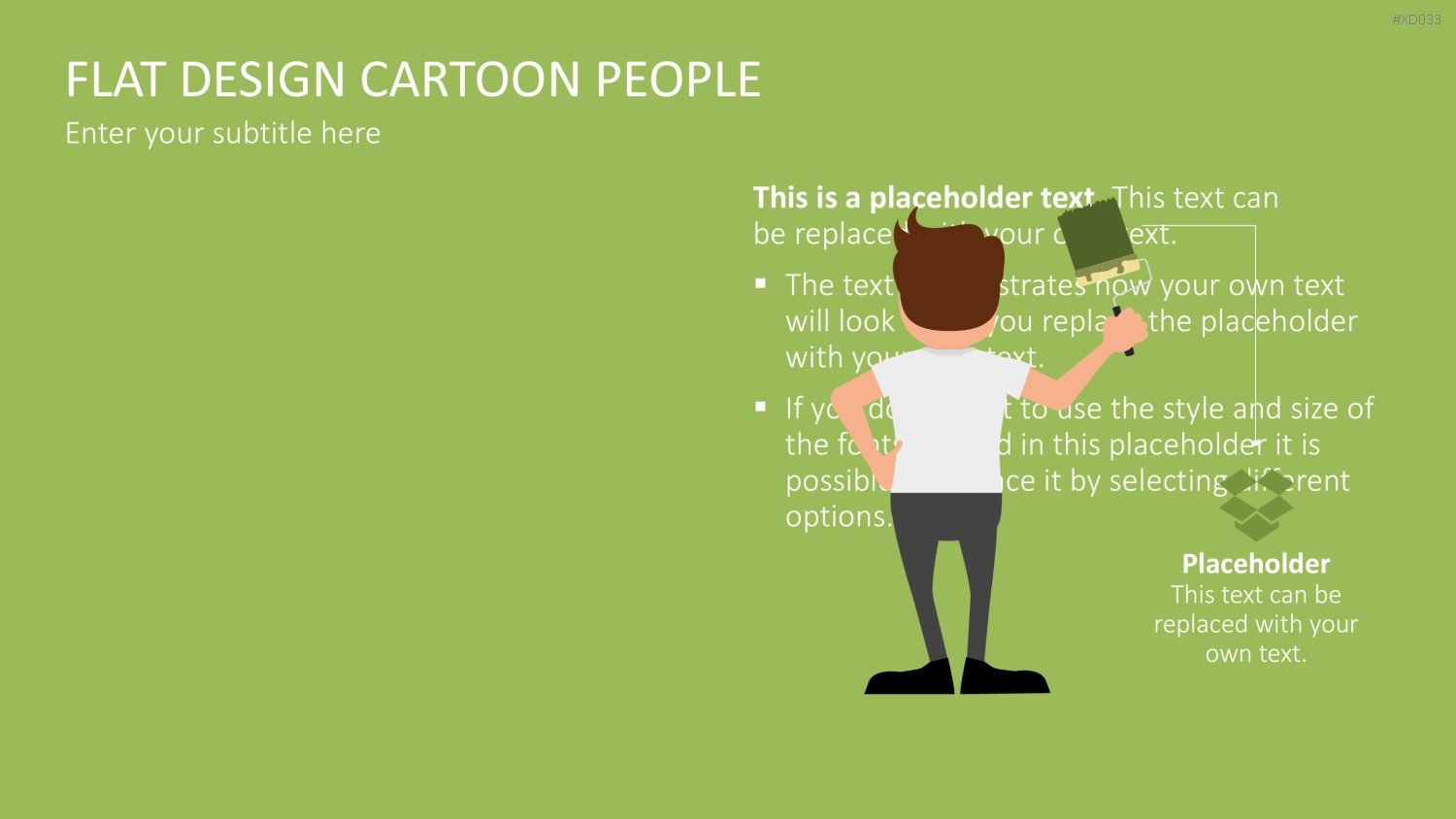 Flat Design – Presentation People Bundle PowerPoint-Vorlage