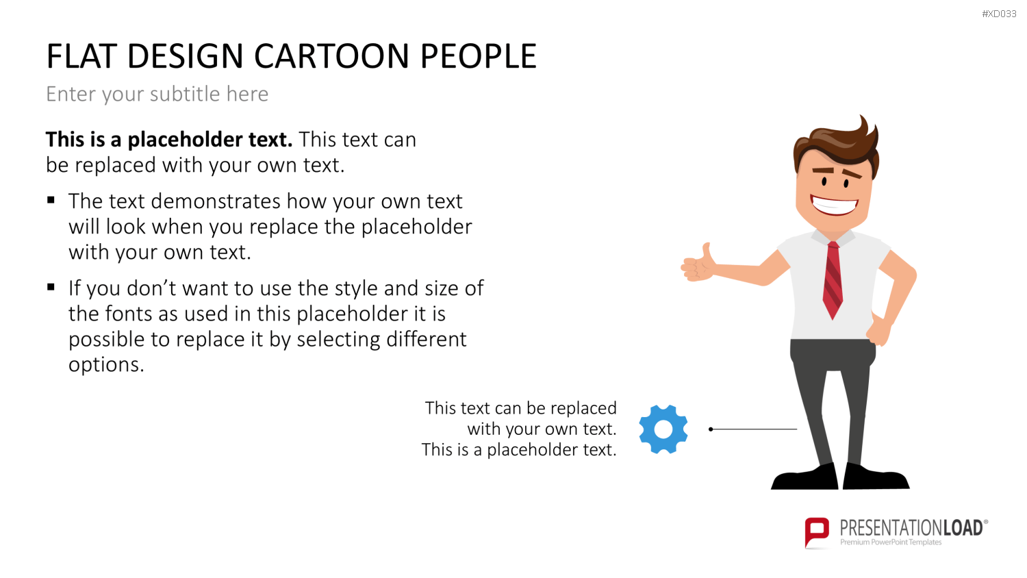 Flat Design – Presentation People Bundle PowerPoint-Vorlage