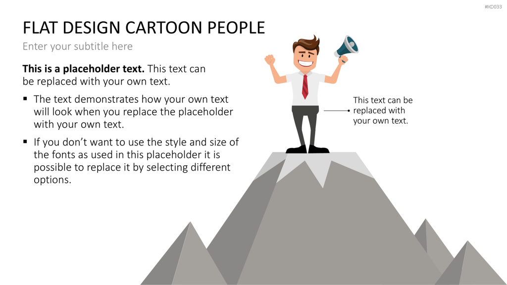 Flat Design – Presentation People Bundle PowerPoint-Vorlage