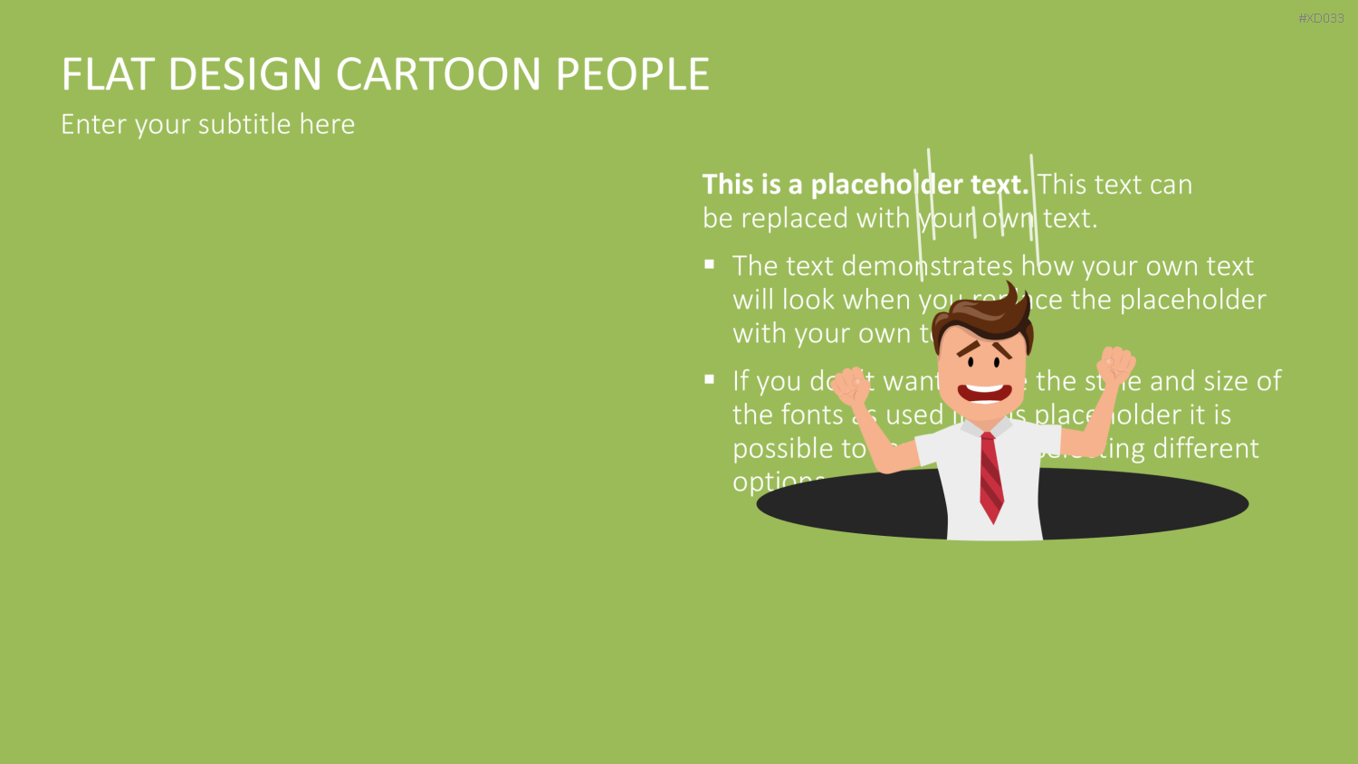 Flat Design – Presentation People Bundle PowerPoint-Vorlage
