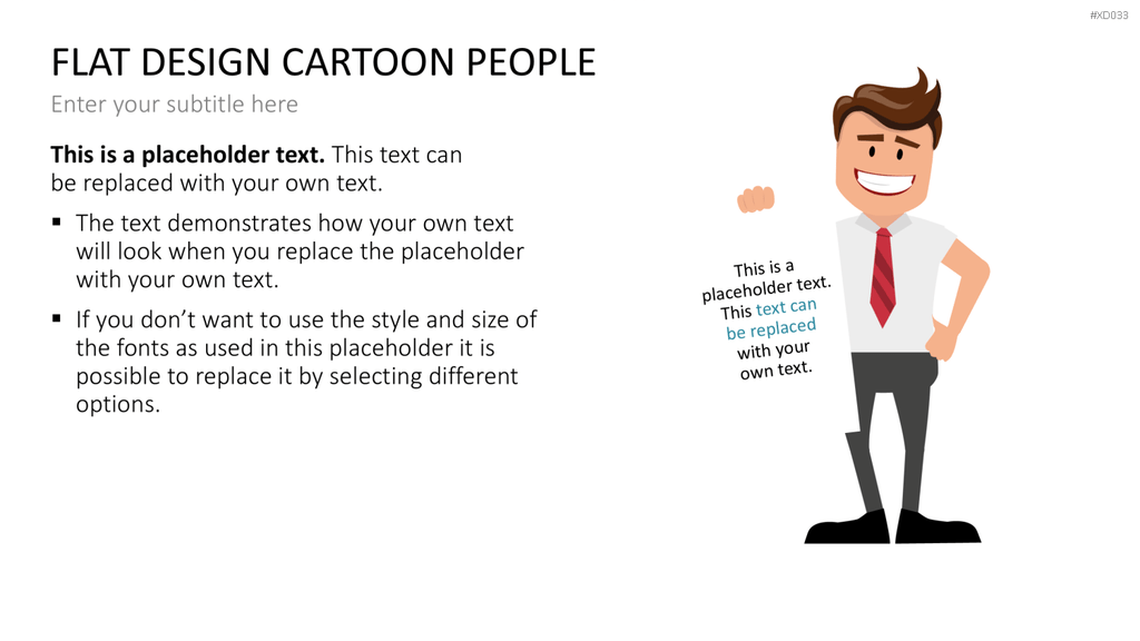 Flat Design – Presentation People Bundle PowerPoint-Vorlage