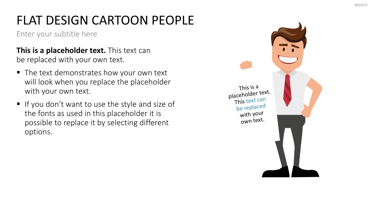 Flat Design – Presentation People Bundle PowerPoint-Vorlage
