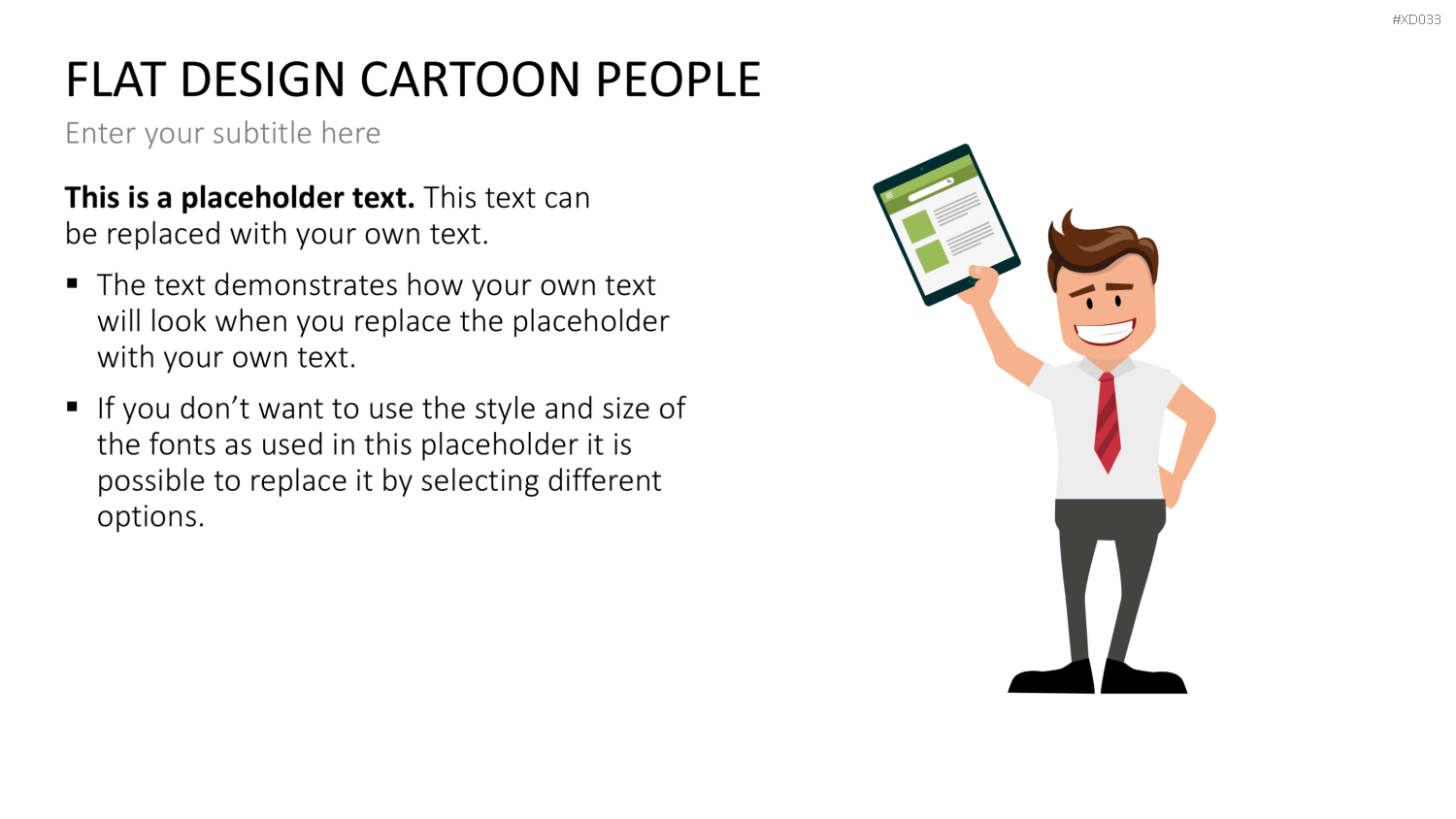 Flat Design – Presentation People Bundle PowerPoint-Vorlage