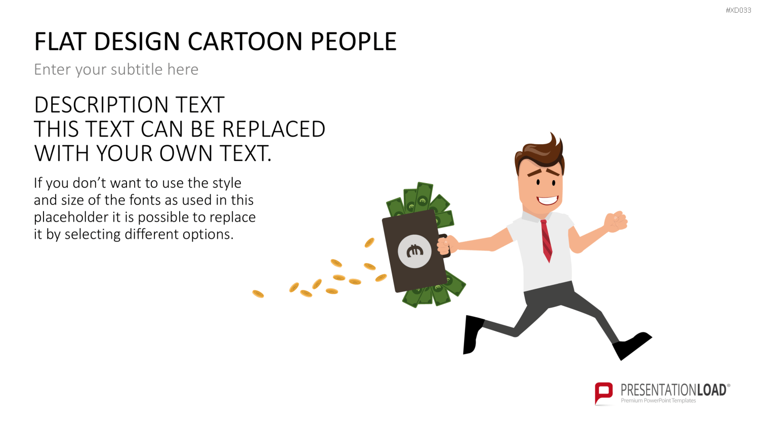 Flat Design – Presentation People Bundle PowerPoint-Vorlage