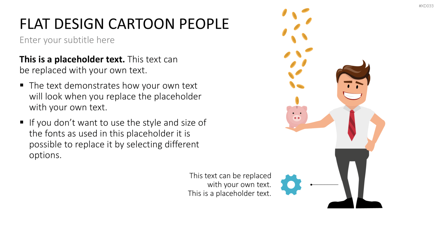 Flat Design – Presentation People Bundle PowerPoint-Vorlage