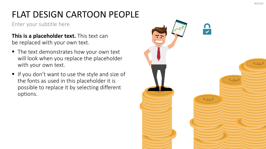 Flat Design – Presentation People Bundle PowerPoint-Vorlage
