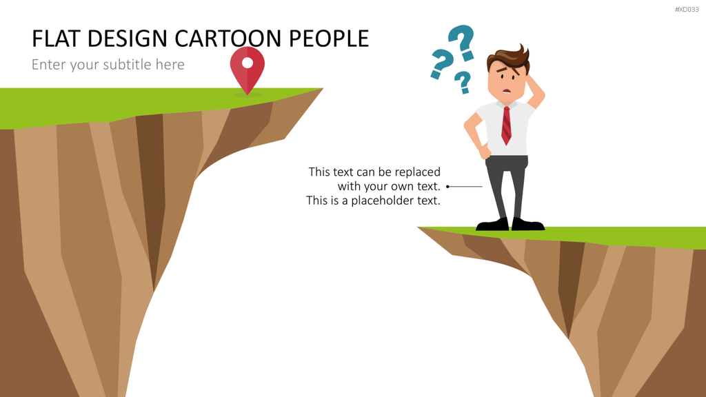 Flat Design – Presentation People Bundle PowerPoint-Vorlage