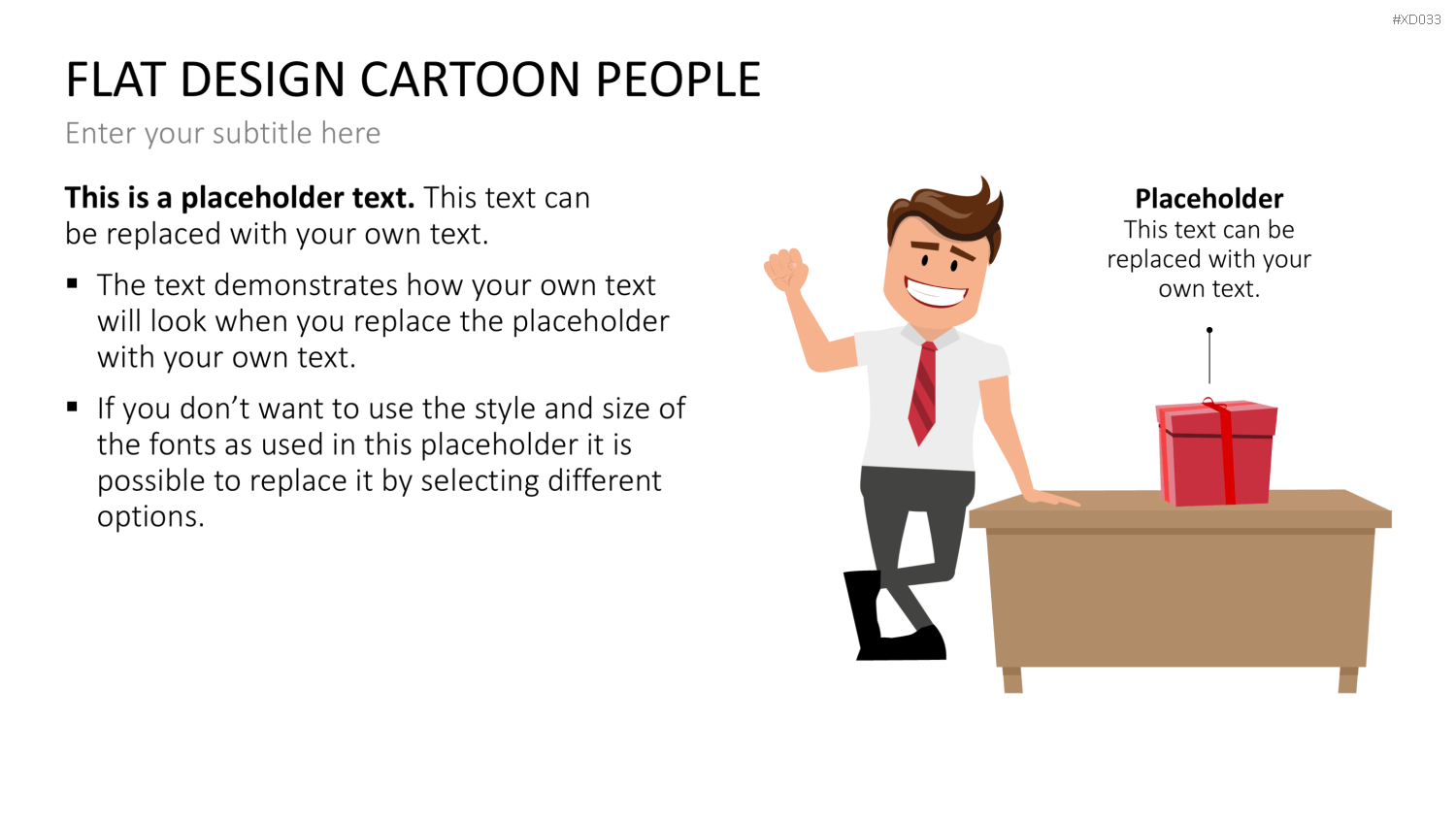 Flat Design – Presentation People Bundle PowerPoint-Vorlage