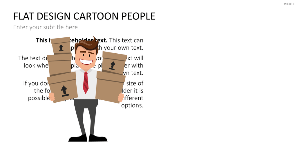 Flat Design – Presentation People Bundle PowerPoint-Vorlage