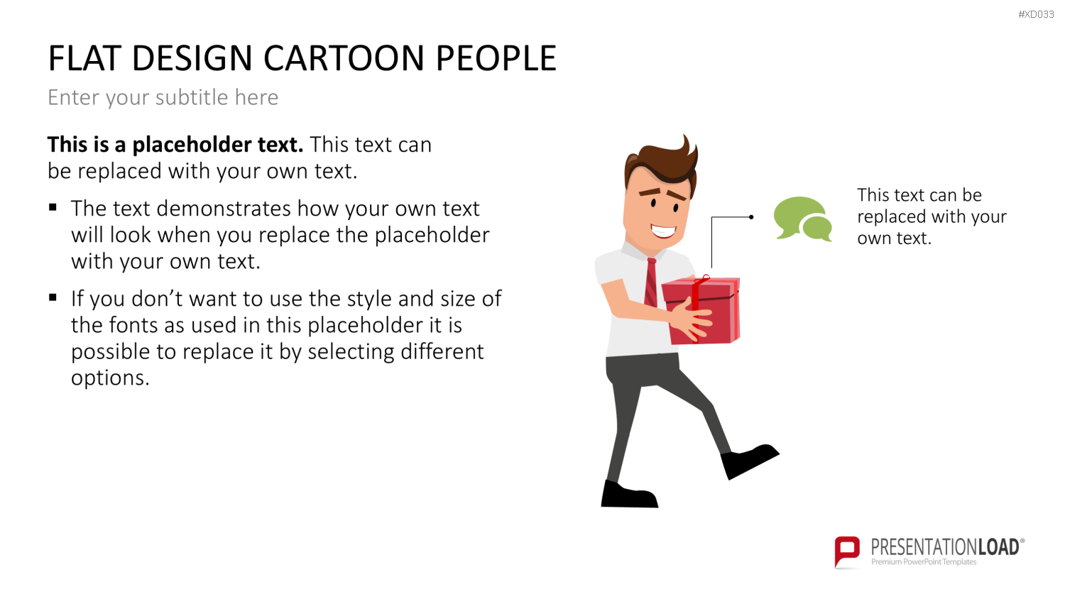 Flat Design – Presentation People Bundle PowerPoint-Vorlage