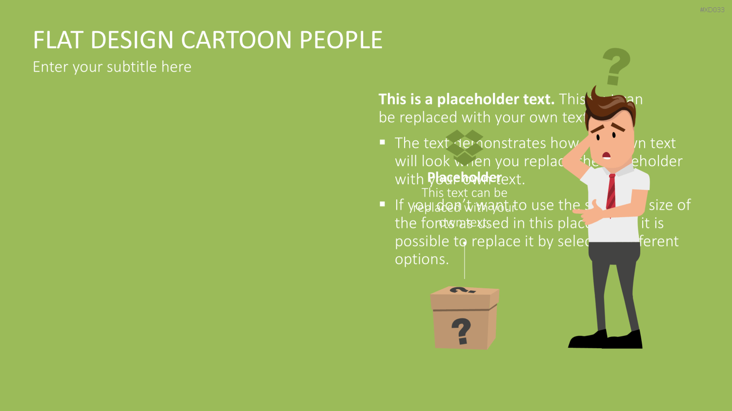 Flat Design – Presentation People Bundle PowerPoint-Vorlage