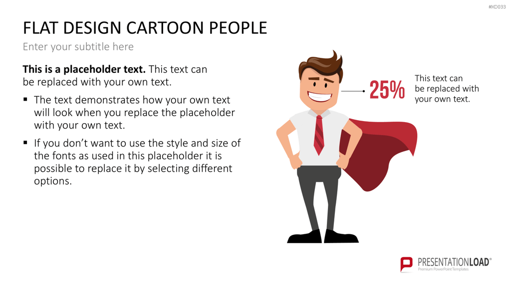 Flat Design – Presentation People Bundle PowerPoint-Vorlage