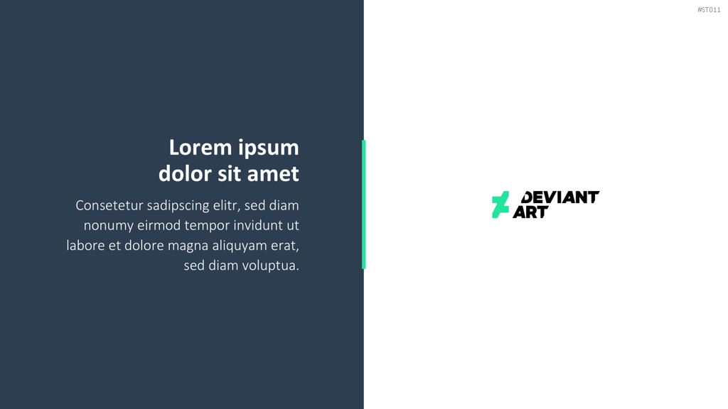 Flat Design – Social Media PowerPoint-Vorlage