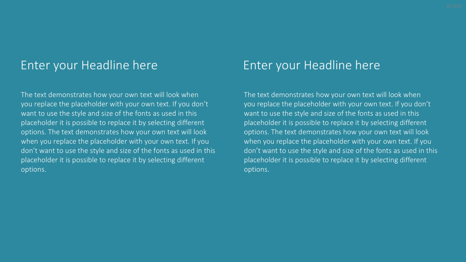 Flat Design - Kacheln PowerPoint-Vorlage