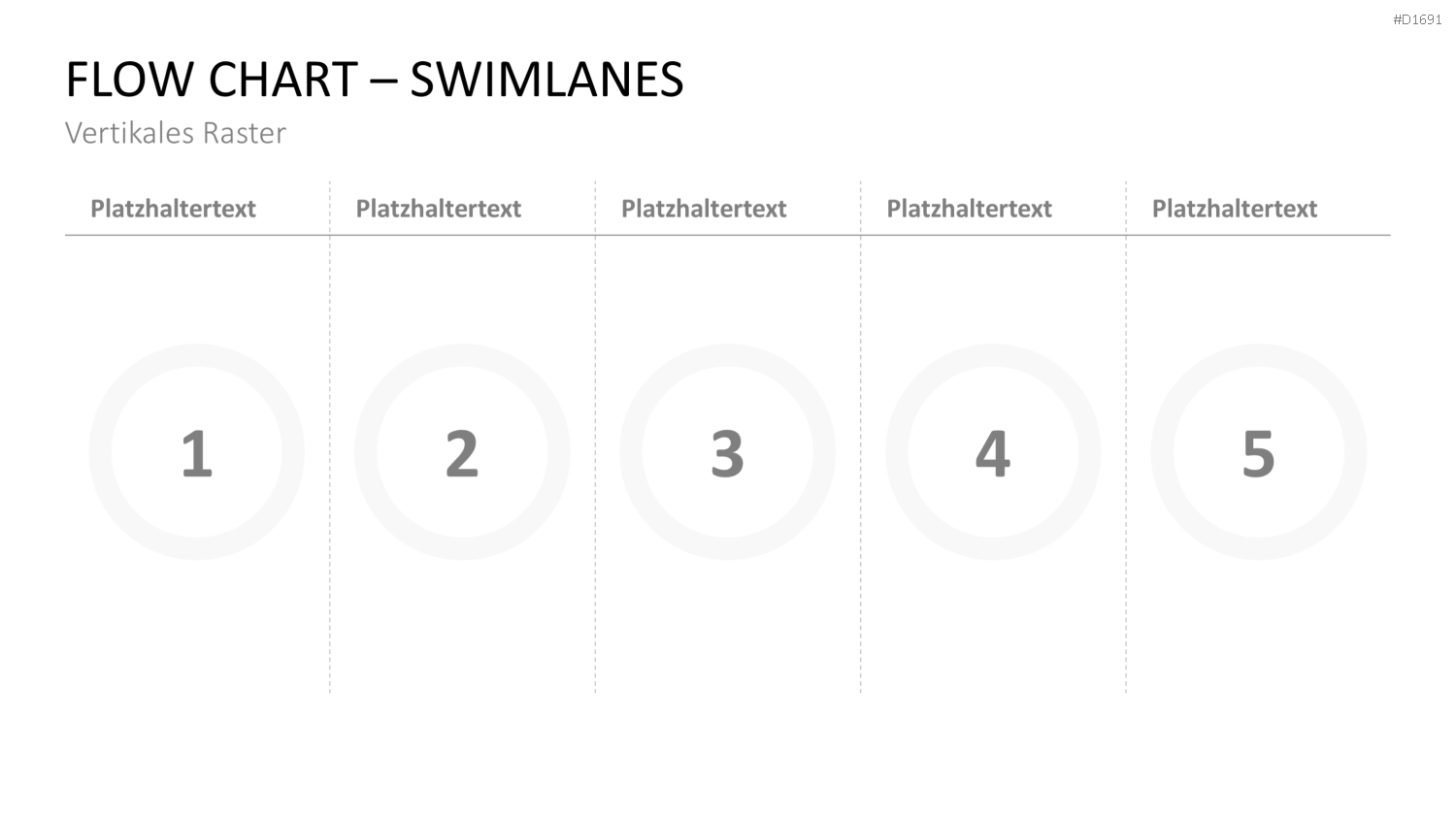 Flussdiagramme-Toolbox PowerPoint-Vorlage