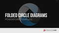 Ringdiagramme - gefaltet PowerPoint-Vorlage