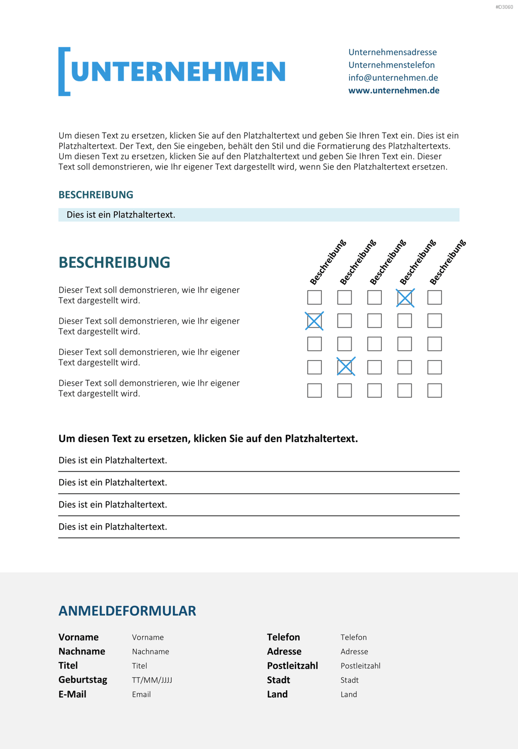 Formulare-Toolbox PowerPoint-Vorlage