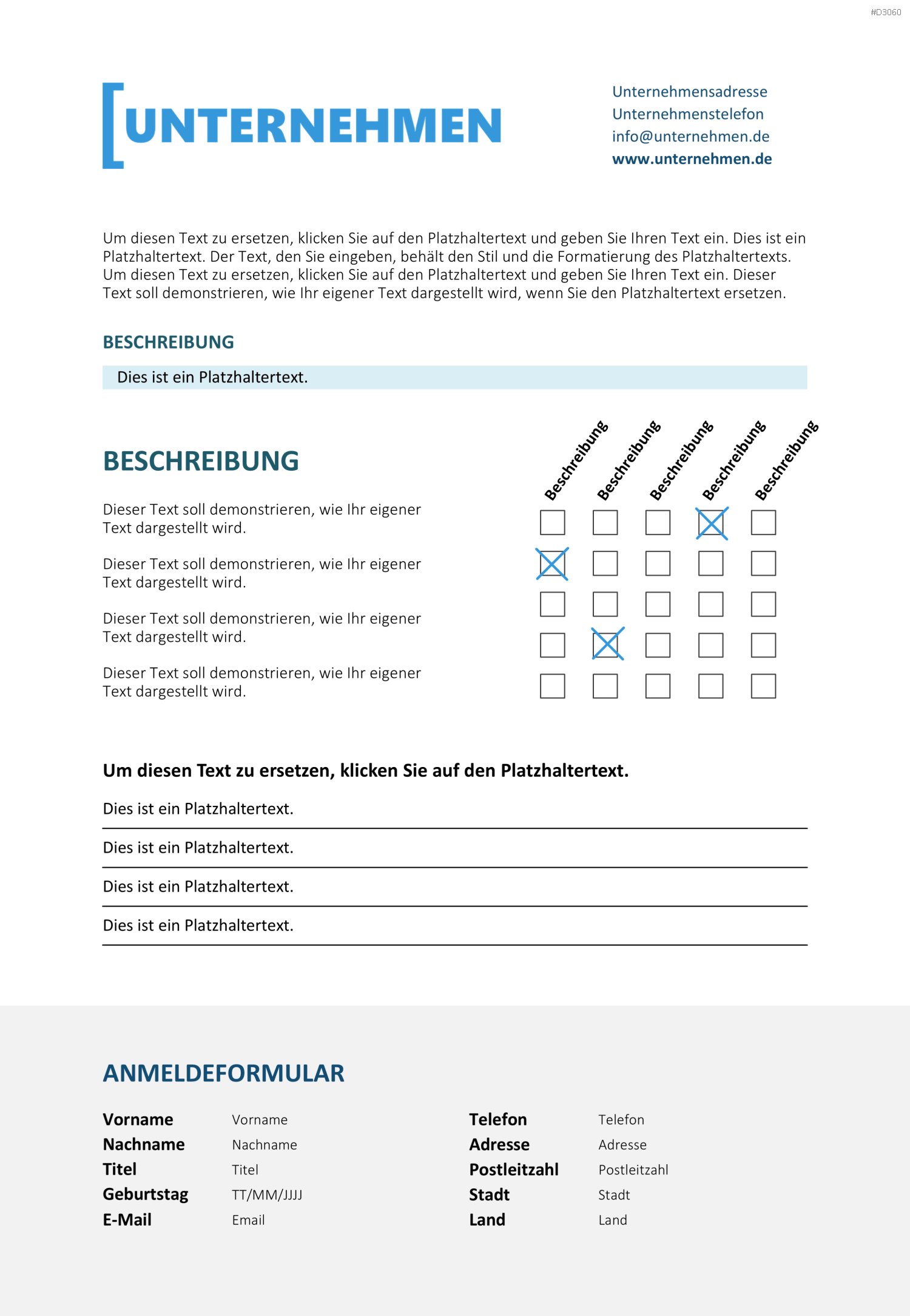 Formulare-Toolbox PowerPoint-Vorlage