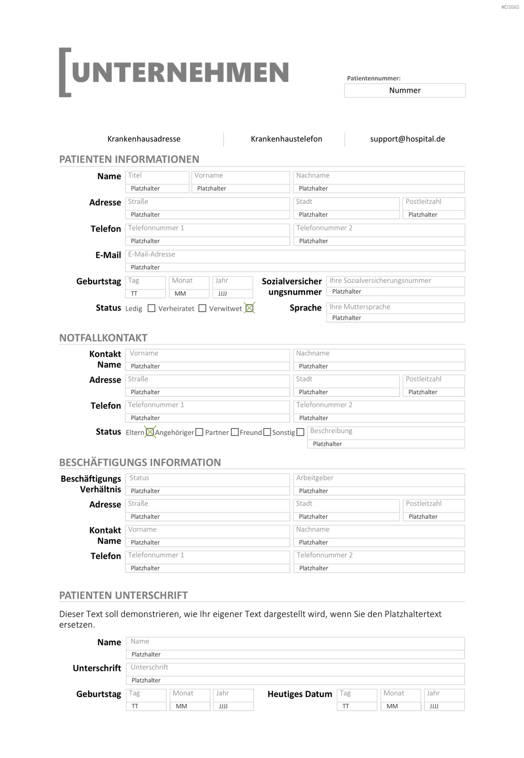 Formulare-Toolbox PowerPoint-Vorlage