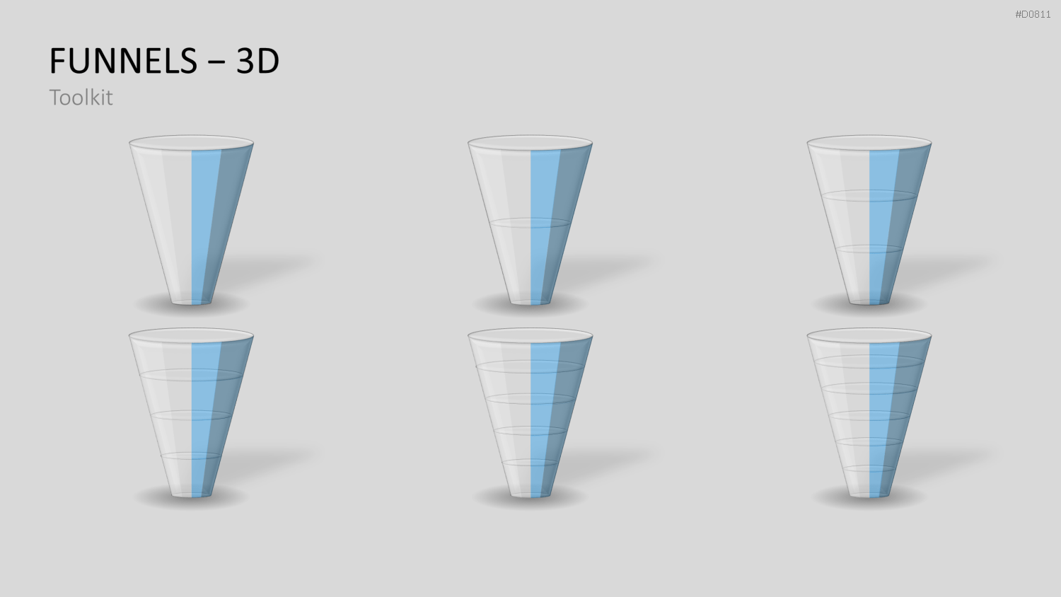Trichter – 3D PowerPoint-Vorlage