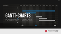 Gantt-Diagramme PowerPoint-Vorlage