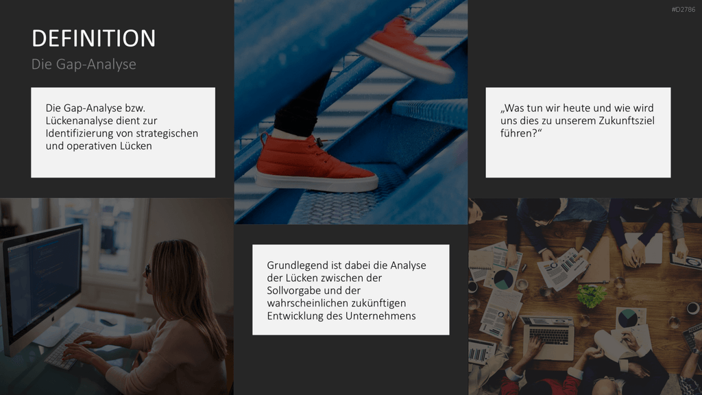 Gap-Analyse PowerPoint-Vorlage