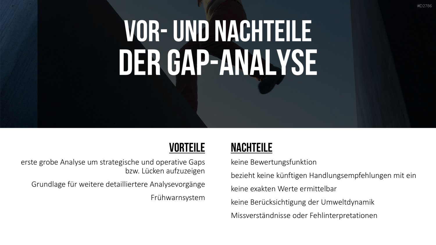 Gap-Analyse PowerPoint-Vorlage